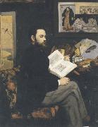 Edouard Manet Portrait d'Emile Zola (mk40) oil painting reproduction